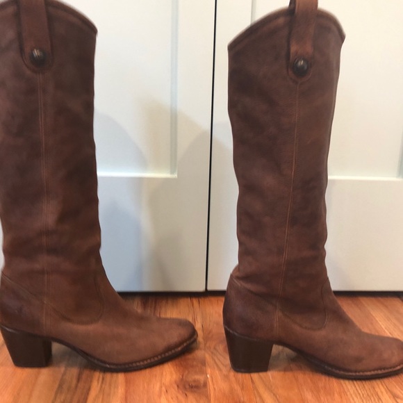 Frye Melissa Button Heeled Boots 8.5 - Picture 5 of 8